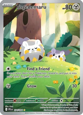 Togedemaru - 104/094 from ME02: Phantasmal Flames