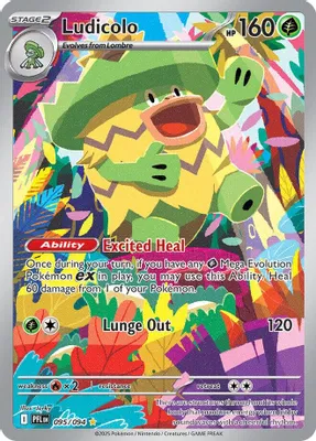 Ludicolo - 095/094 from ME02: Phantasmal Flames