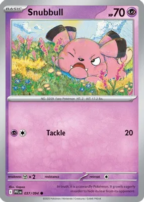 Snubbull from ME02: Phantasmal Flames