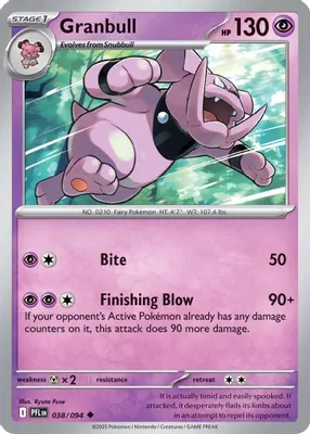 Granbull from ME02: Phantasmal Flames