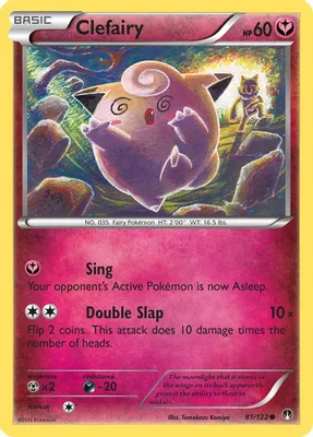 Clefairy from XY - BREAKpoint