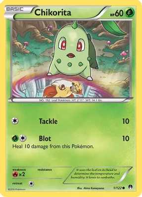 Chikorita from XY - BREAKpoint