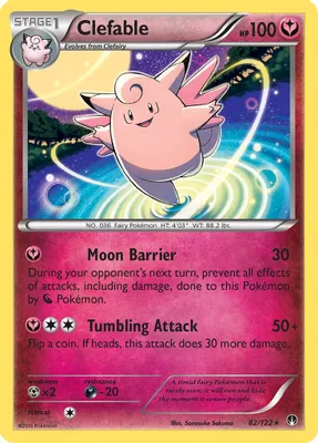 Clefable from XY - BREAKpoint