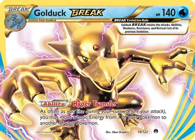 Golduck BREAK from XY - BREAKpoint