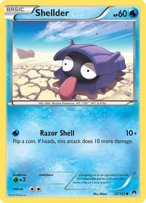 Shellder (22) from XY - BREAKpoint