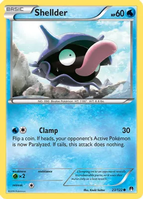 Shellder (23) from XY - BREAKpoint