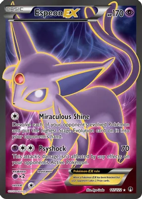 Espeon EX (Full Art) from XY - BREAKpoint