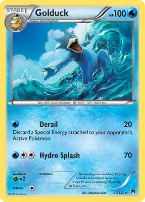 Golduck from XY - BREAKpoint