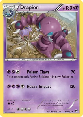 Drapion from XY - BREAKpoint