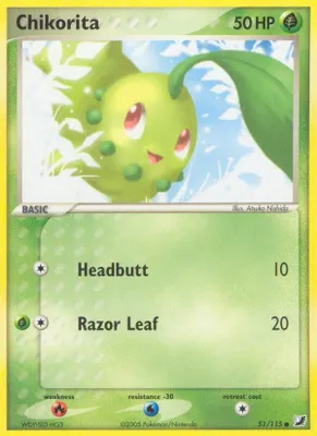 Chikorita from EX Unseen Forces