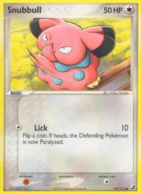 Snubbull from EX Unseen Forces