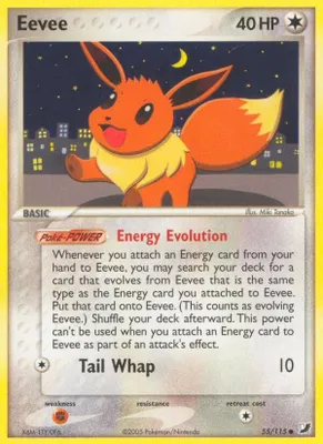 Eevee from EX Unseen Forces