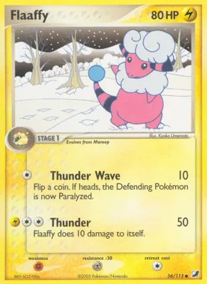 Flaaffy from EX Unseen Forces