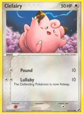 Clefairy from EX Unseen Forces