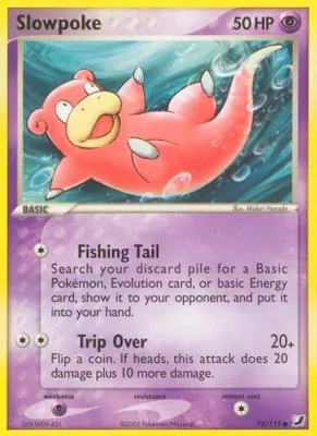 Slowpoke from EX Unseen Forces