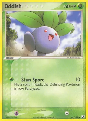 Oddish from EX Unseen Forces