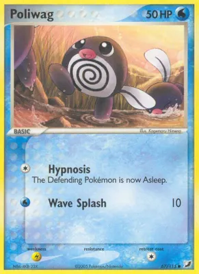 Poliwag from EX Unseen Forces