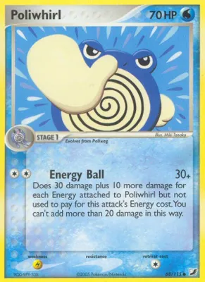 Poliwhirl from EX Unseen Forces