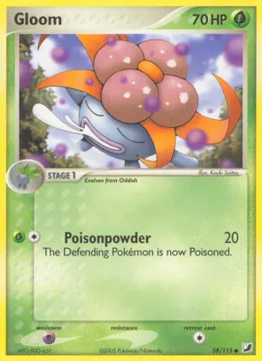 Gloom from EX Unseen Forces