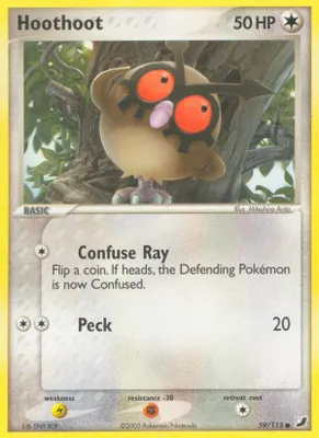 Hoothoot from EX Unseen Forces