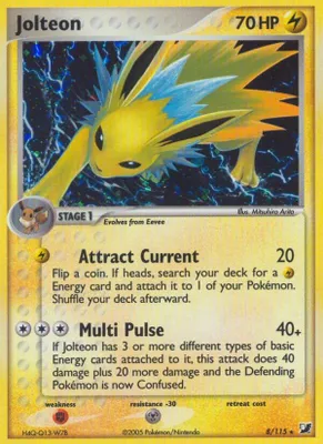 Jolteon from EX Unseen Forces