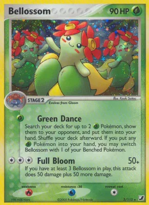 Bellossom from EX Unseen Forces