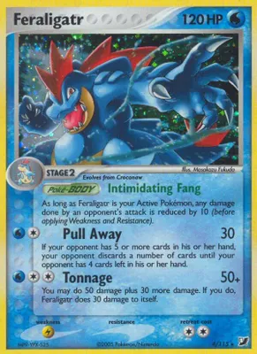 Feraligatr from EX Unseen Forces