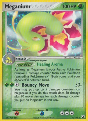 Meganium from EX Unseen Forces