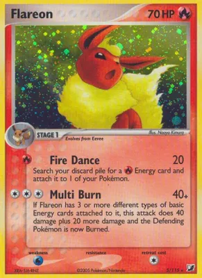 Flareon from EX Unseen Forces
