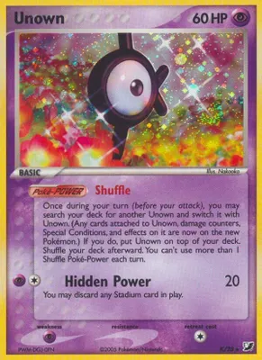 Unown (K) from EX Unseen Forces