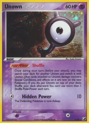 Unown (Y) from EX Unseen Forces