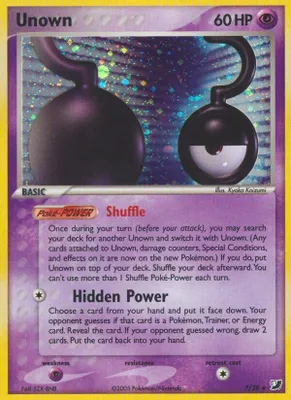 Unown (?) from EX Unseen Forces