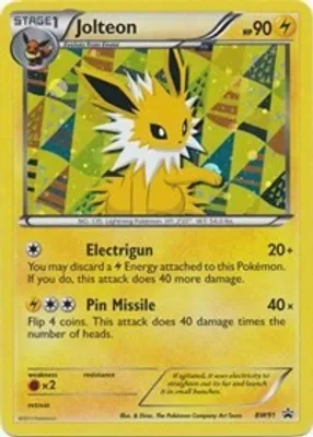 Jolteon - BW91 from Black and White Promos