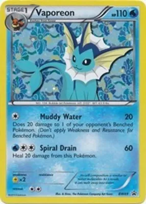 Vaporeon - BW89 from Black and White Promos