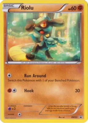 Riolu - BW33 from Black and White Promos