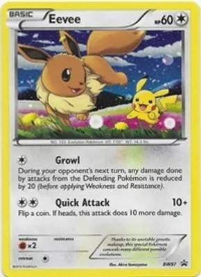 Eevee - BW97 from Black and White Promos