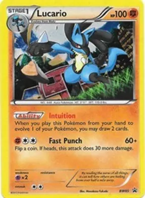 Lucario - BW85 from Black and White Promos