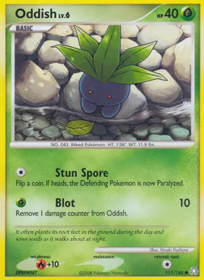 Oddish (111) from Legends Awakened