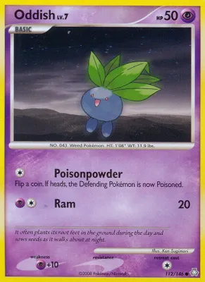 Oddish (112) from Legends Awakened