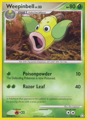 Weepinbell from Legends Awakened