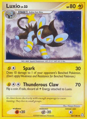 Luxio from Legends Awakened