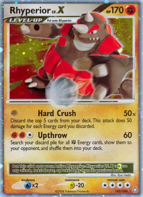 Rhyperior LV.X from Legends Awakened