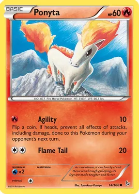 Ponyta from XY - Flashfire