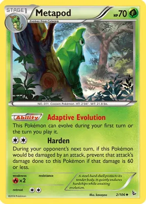 Metapod from XY - Flashfire