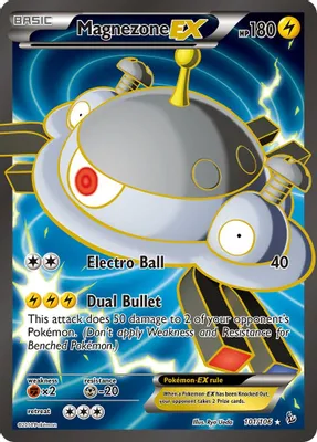 Magnezone EX (101 Full Art) from XY - Flashfire