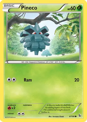 Pineco from XY - Flashfire