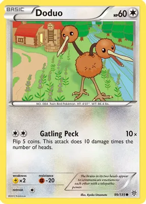 Doduo from Plasma Storm