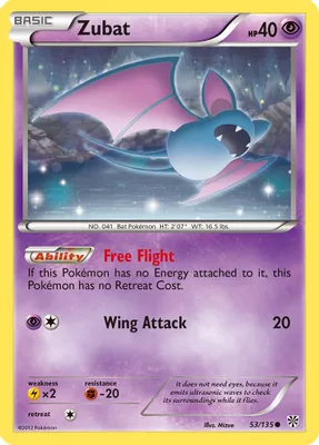 Zubat (53) from Plasma Storm