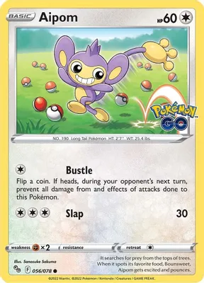 Aipom from Pokemon GO