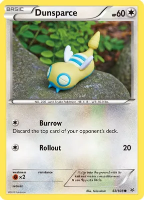 Dunsparce from XY - Roaring Skies